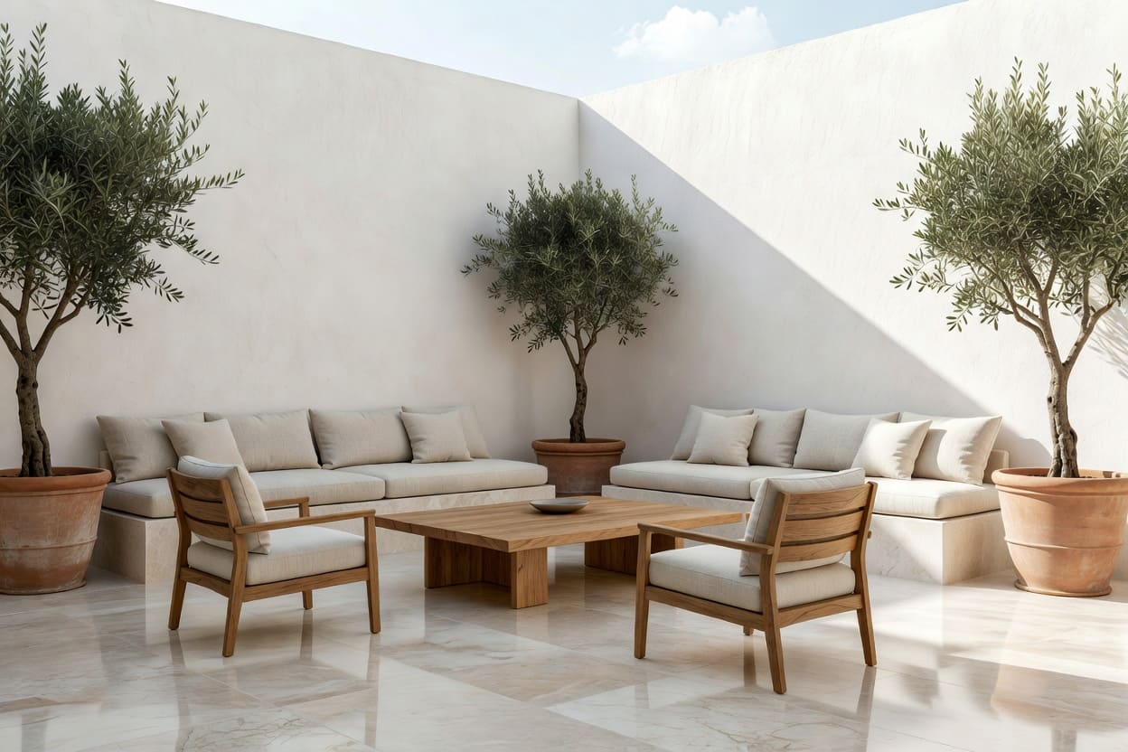 Andalusian Courtyard Living example